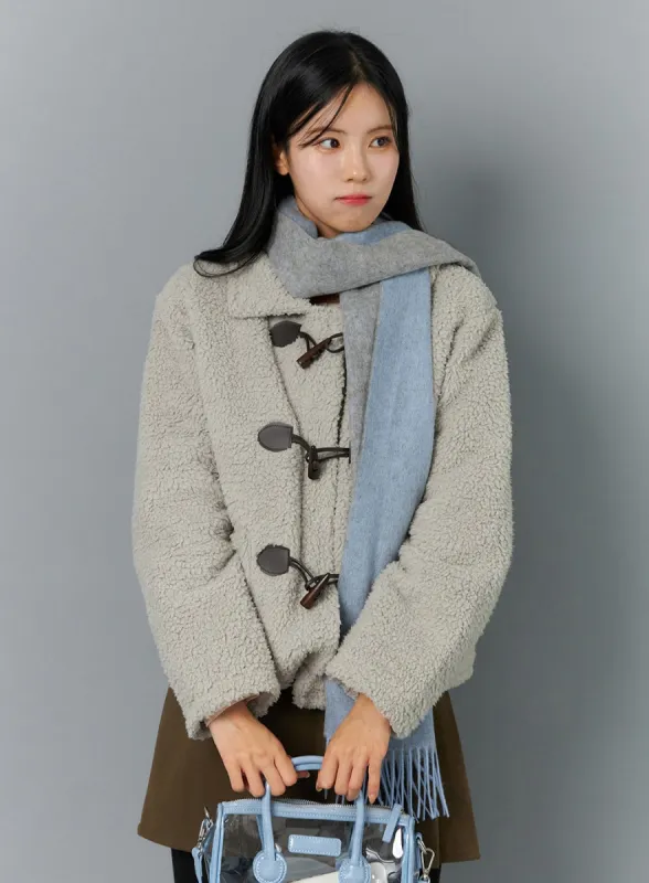 Reversible Knit Scarf IN316 sold by Lewkin