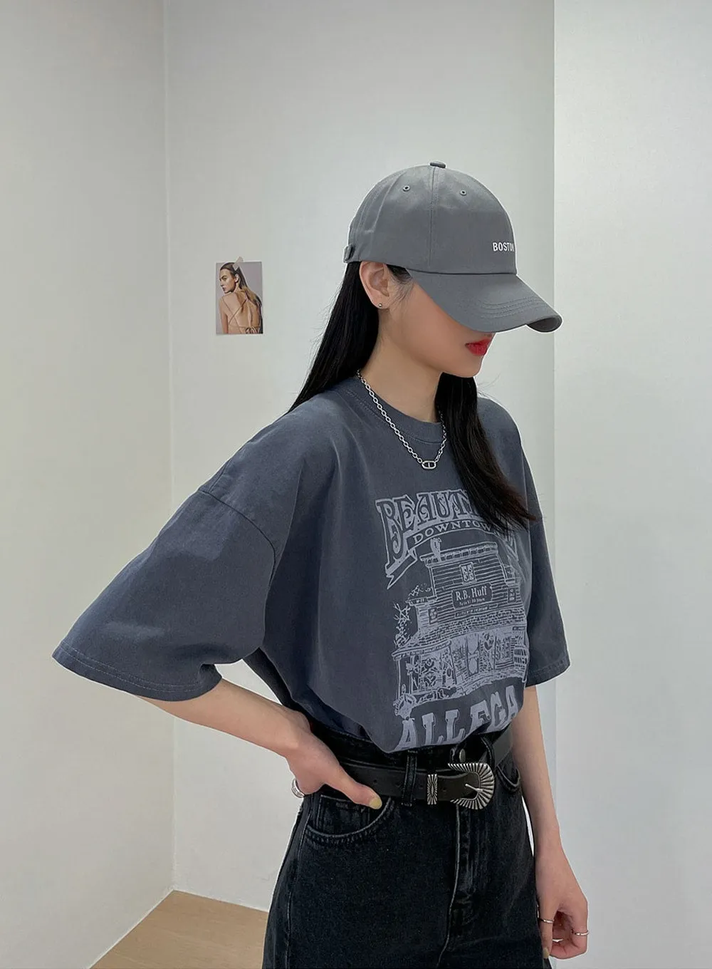 Relaxed Fit Short Sleeve T Shirt F26 sold by Lewkin product image thumbnail 2