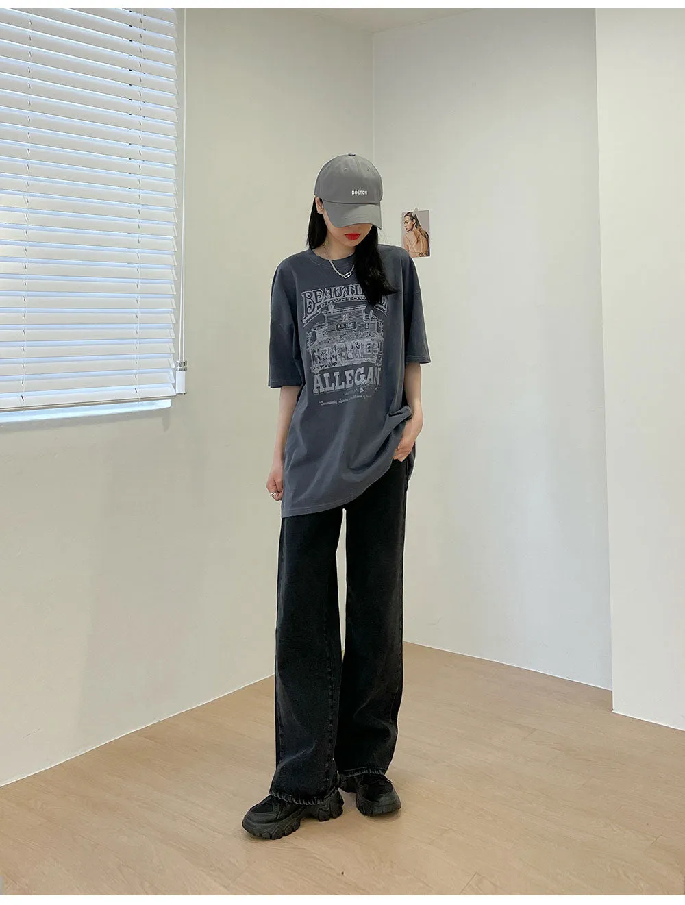 Relaxed Fit Short Sleeve T Shirt F26 sold by Lewkin product image thumbnail 4