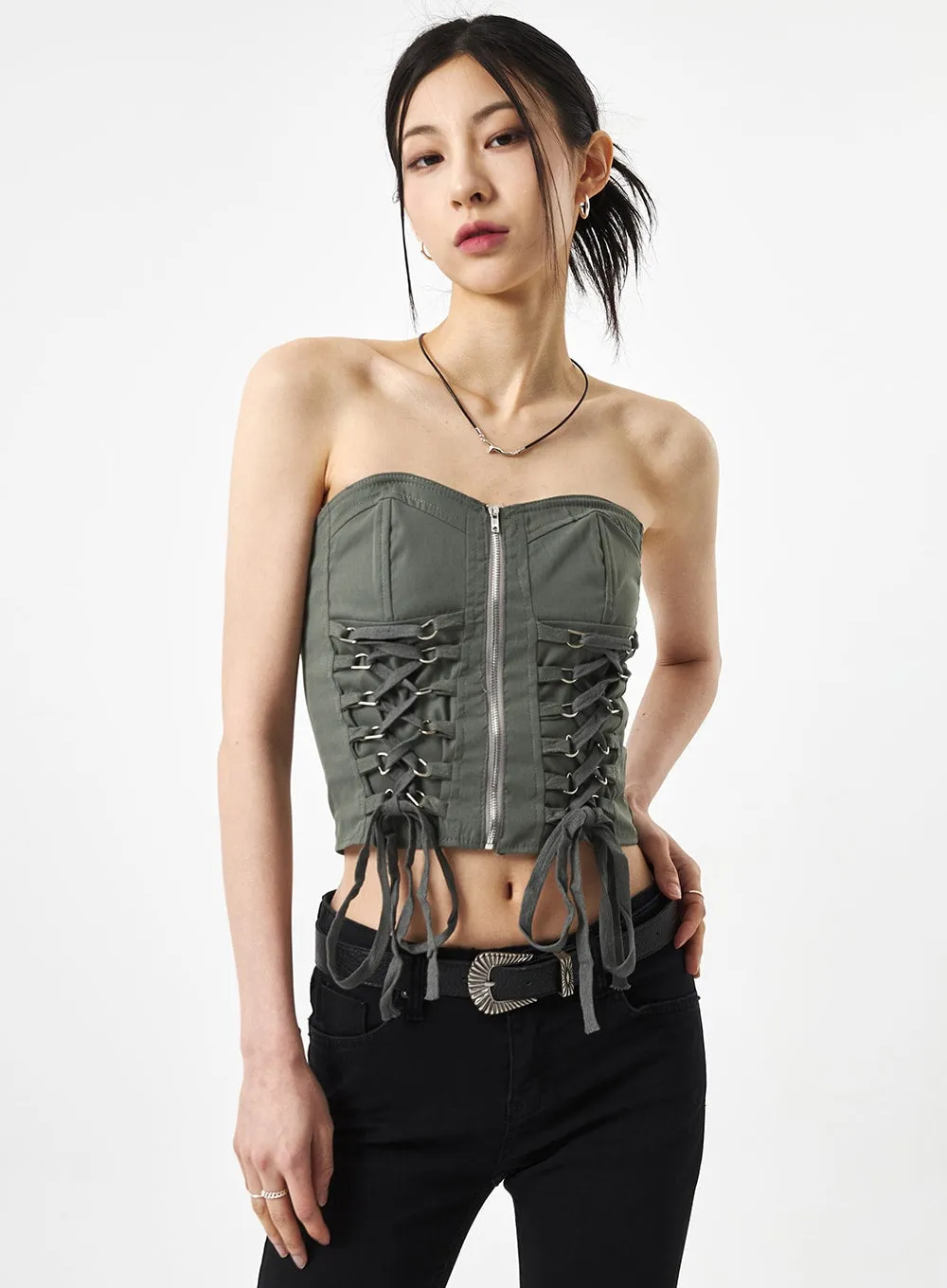 Horn Necklace CA310 sold by Lewkin product image thumbnail 5