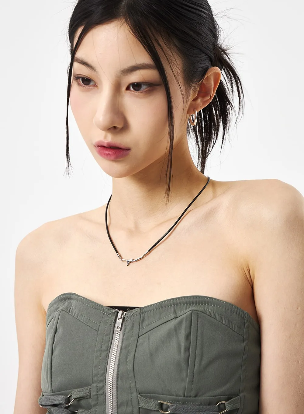 Horn Necklace CA310 sold by Lewkin product image thumbnail 3