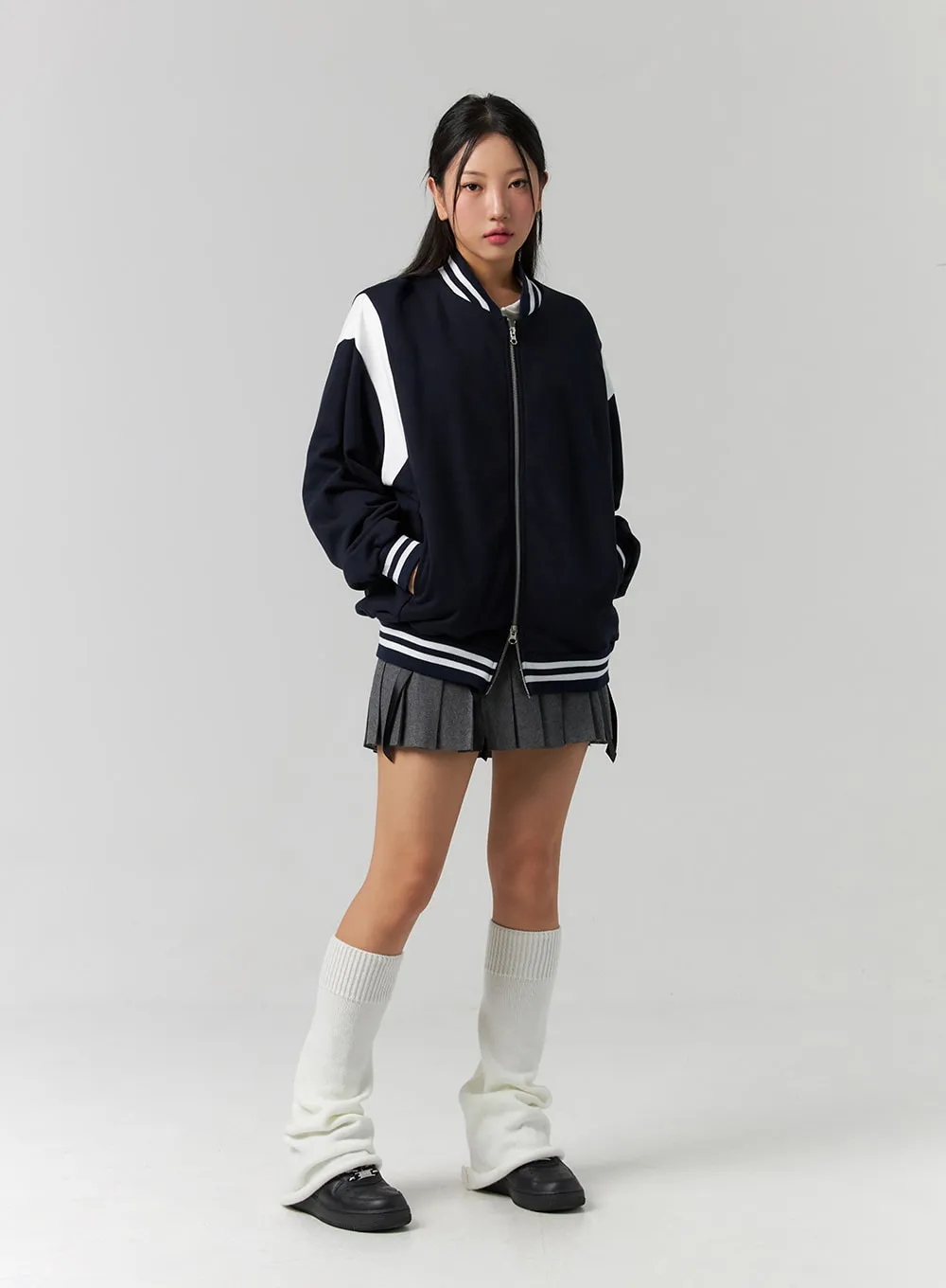 Ribbon Pleated Mini Skirt CS320 sold by Lewkin product image thumbnail 4