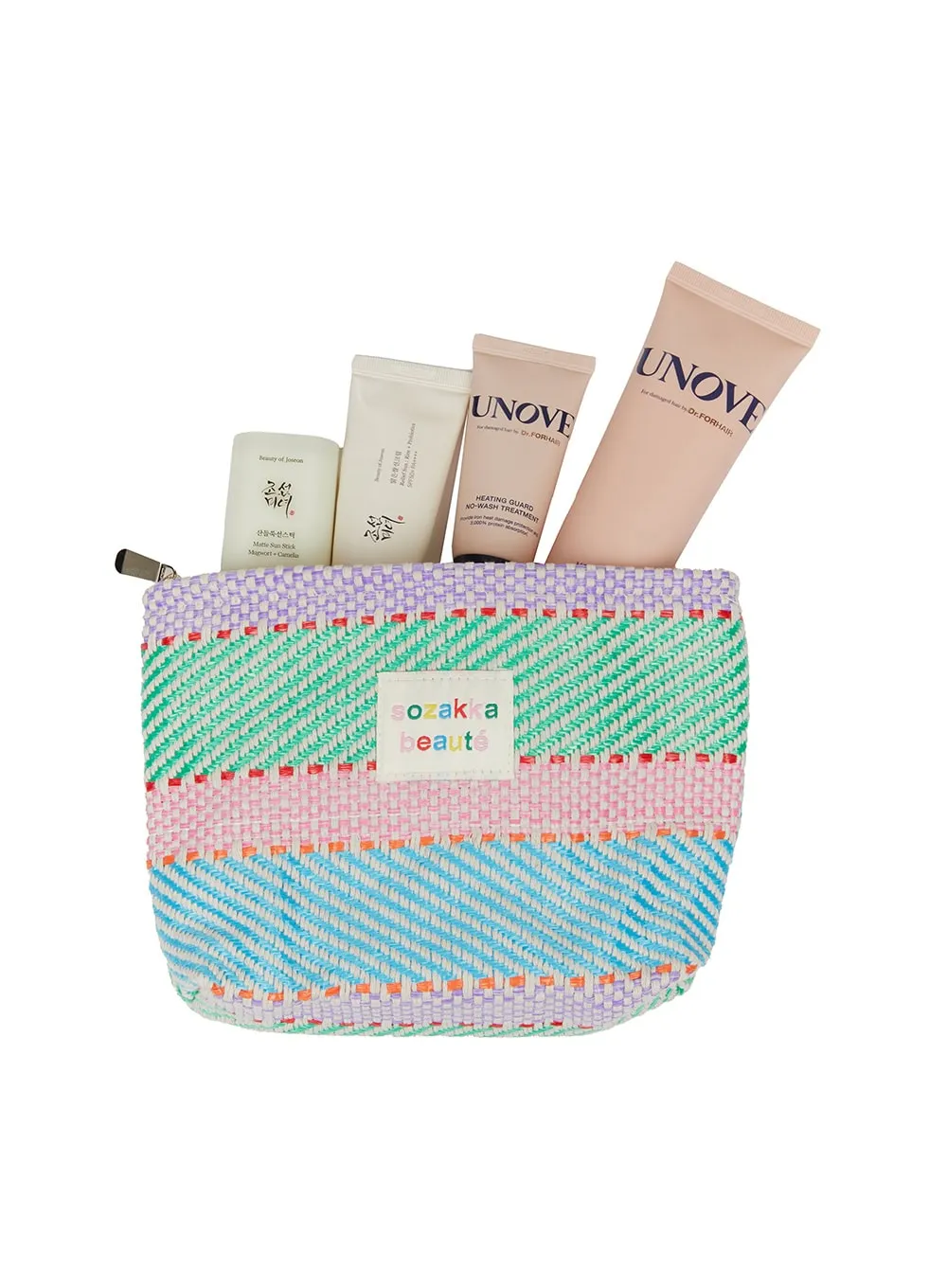 Quilted Makeup Pouch IU419 sold by Lewkin product image thumbnail 2