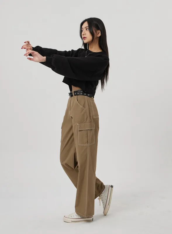 Cargo Cotton Pants BF310 sold by Lewkin