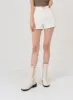 Side Belt Slit High Waist Short Pants IG18 sold by Lewkin