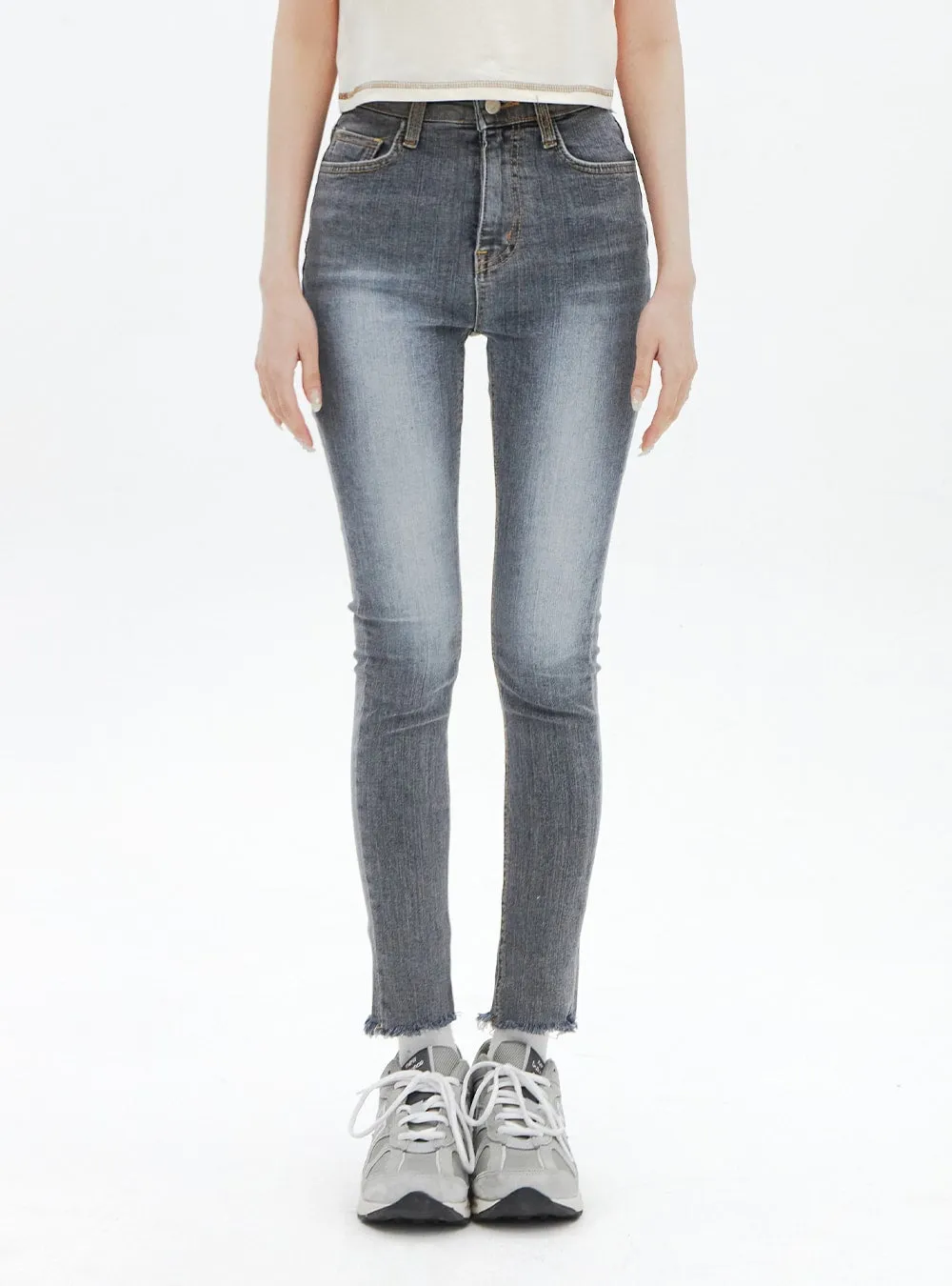 Slim Fit Ankle Jeans BA319 sold by Lewkin product image thumbnail 2