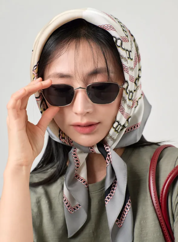 Solid Acrylic Frame Sunglasses OF406 sold by Lewkin