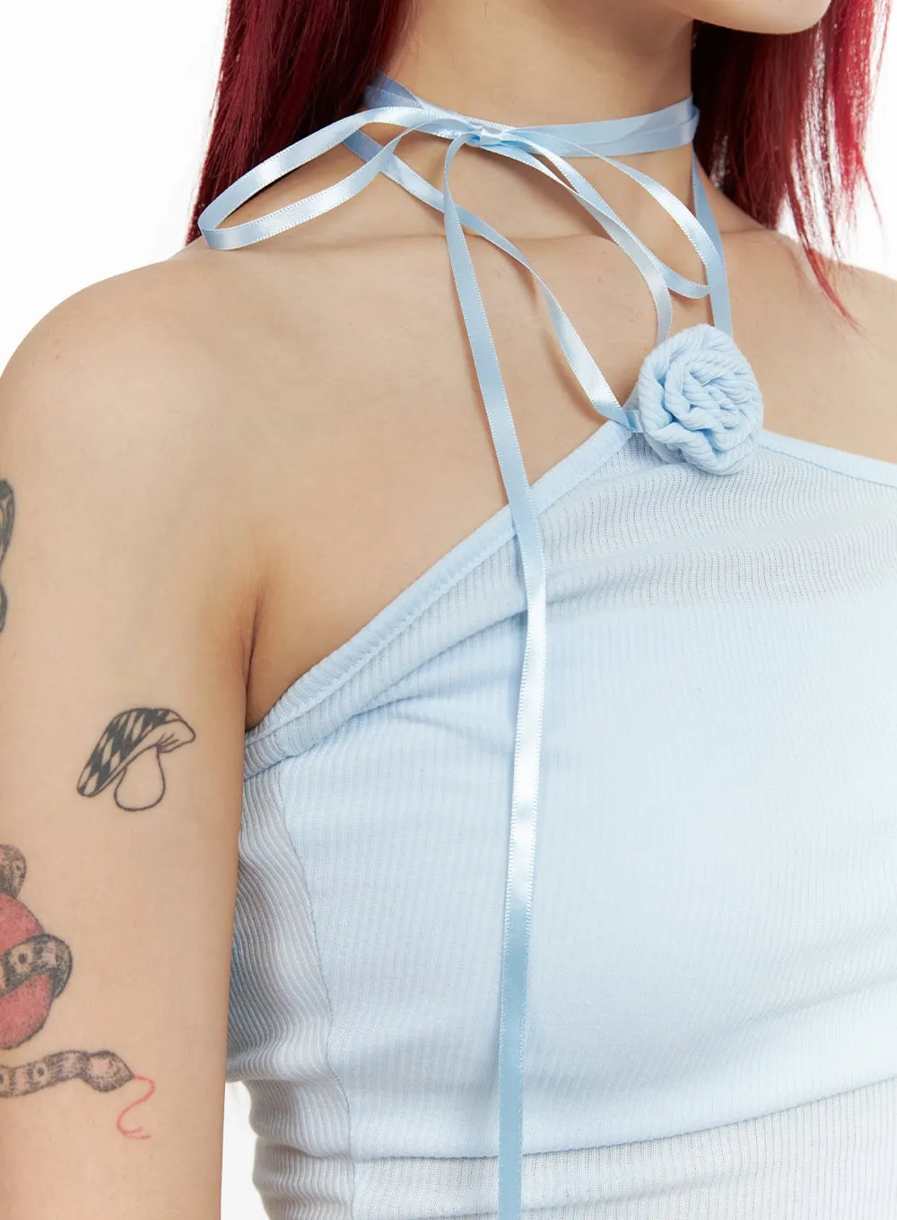 Rosie Strap Tube Top CY429 sold by Lewkin product image thumbnail 3