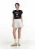 Ribbon Graphic Top OU411 sold by Lewkin