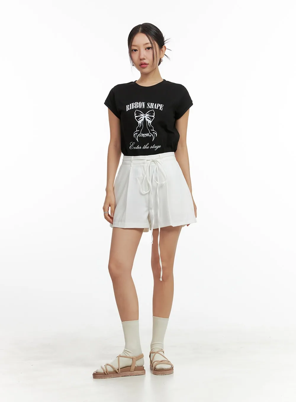 Ribbon Graphic Top OU411 sold by Lewkin product image thumbnail 2