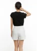 Ribbon Graphic Top OU411 sold by Lewkin