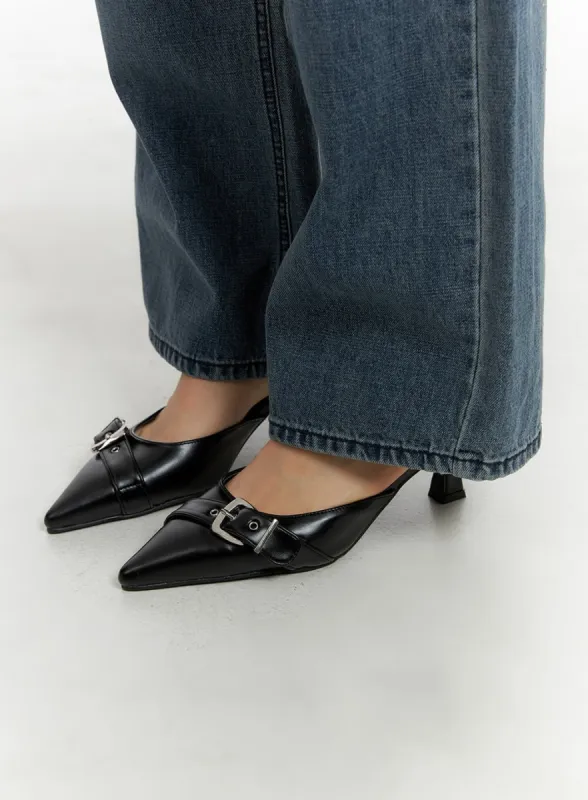 Geek Chic Buckle Kitten Heels CM420 sold by Lewkin