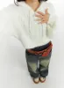 Cable Knit Zippered Hooded Cardigan CF416 sold by Lewkin