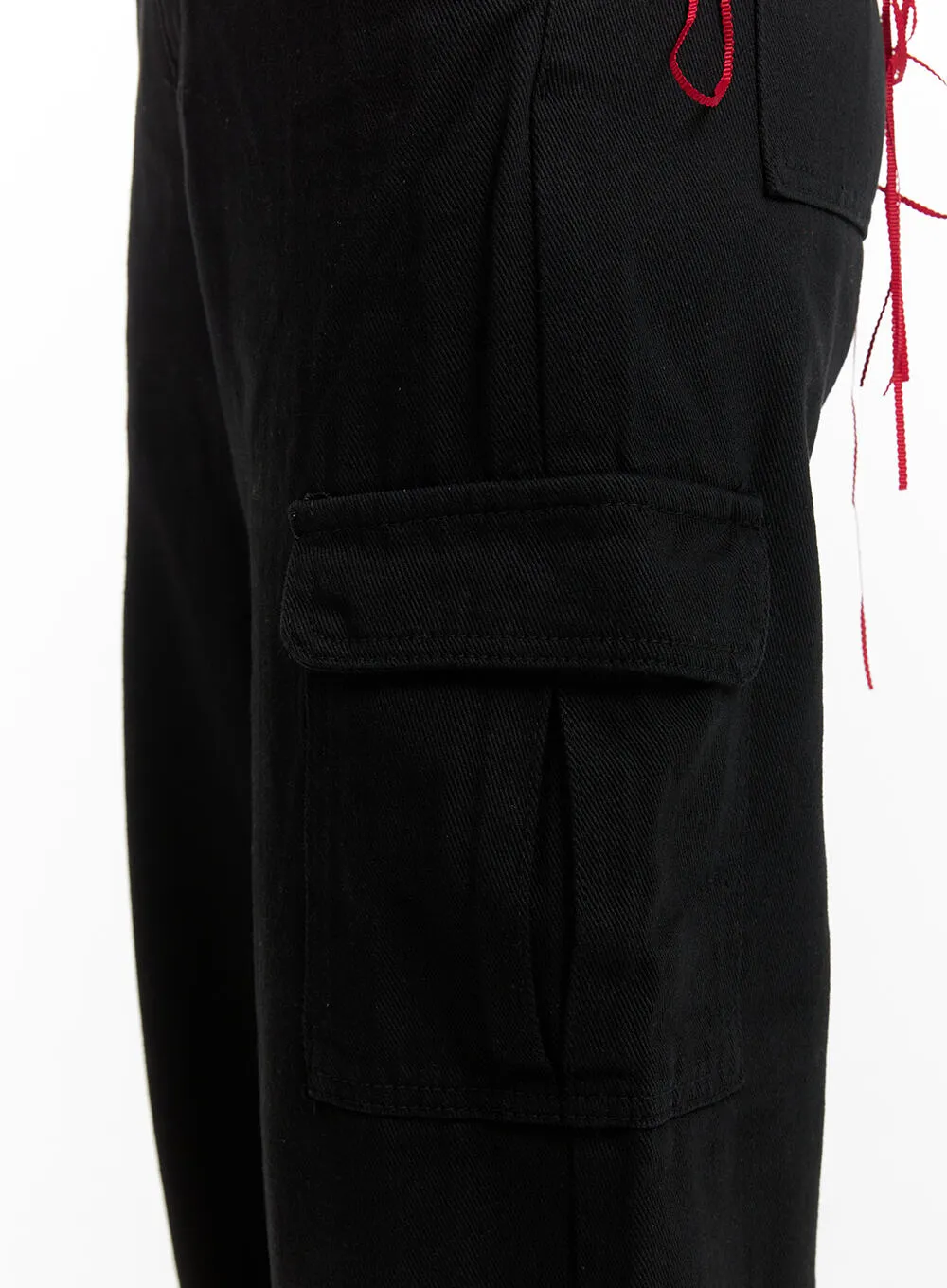 Cargo Wide Leg Pants IM405 sold by Lewkin product image thumbnail 4