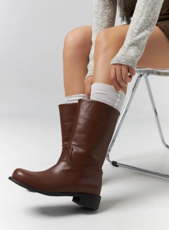 Ribbed Knee Socks CS318 sold by Lewkin