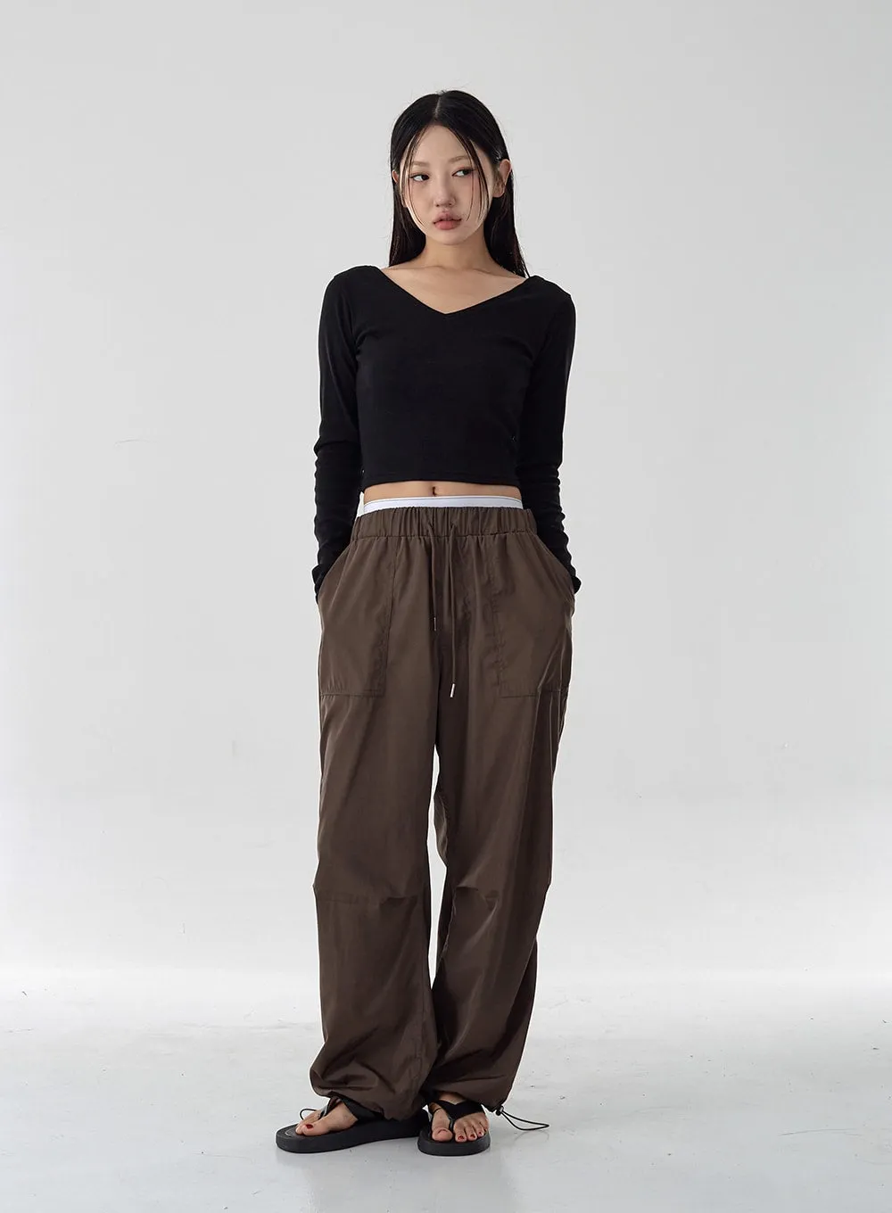 String Wide Pants Unisex CG11 sold by Lewkin