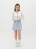Denim Mini Skirt J28 sold by Lewkin