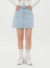 Denim Mini Skirt J28 sold by Lewkin