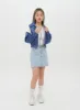 Denim Mini Skirt J28 sold by Lewkin