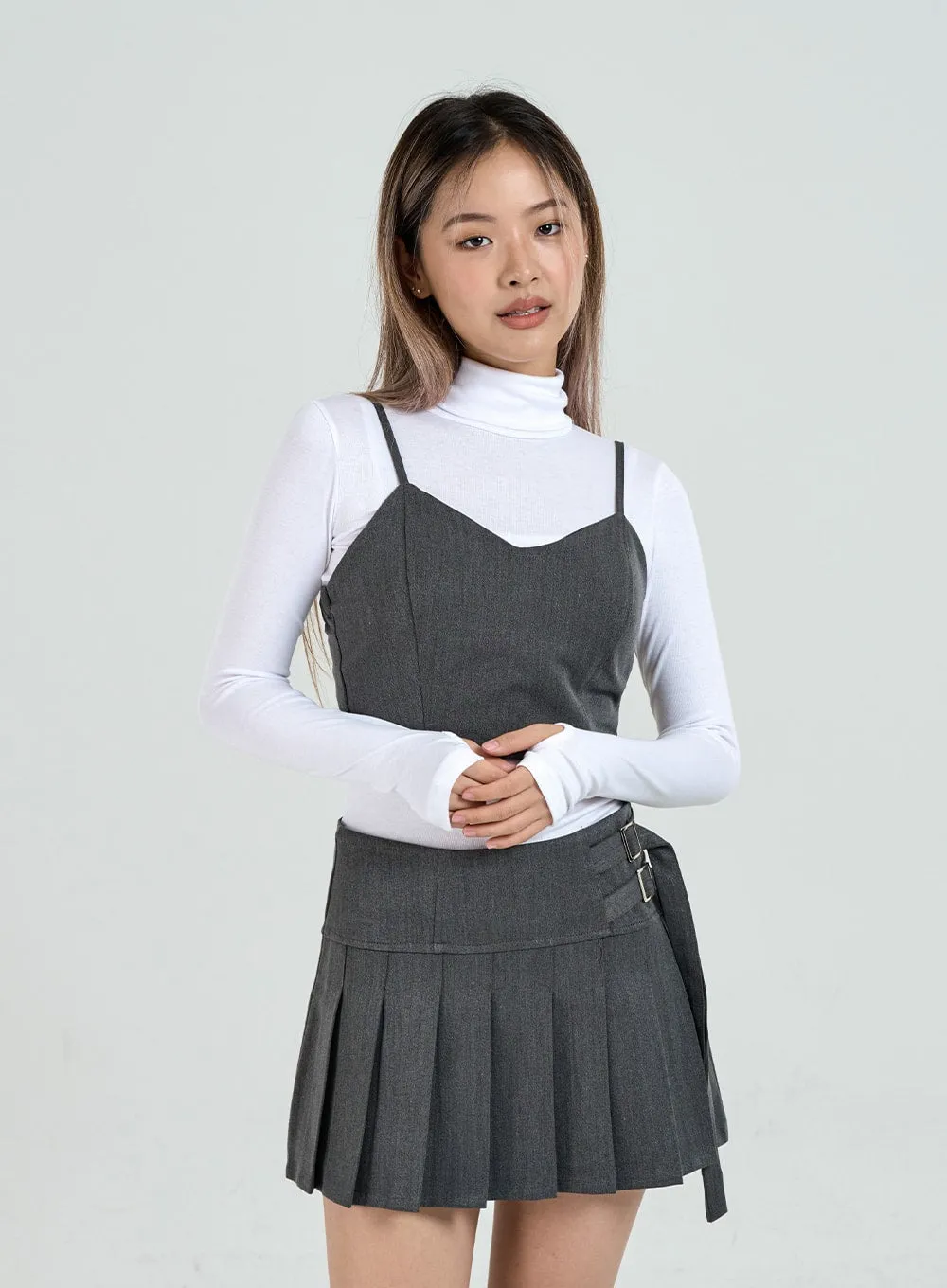 Back Zipper Crop Tank Top CO12 sold by Lewkin product image thumbnail 5