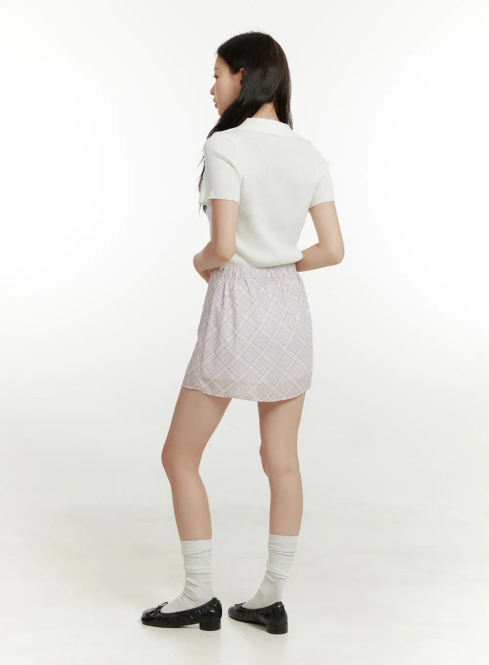 Collar Buttoned Short Sleeve Cardigan OU419 sold by Lewkin product image thumbnail 3