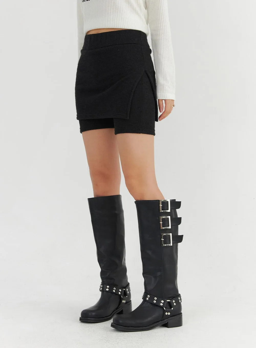 Ribbed Skorts CO325 sold by Lewkin product image thumbnail 5