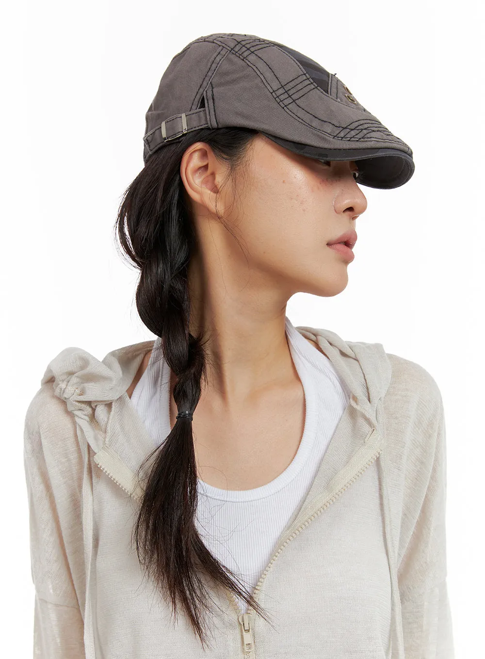 Vintage Stitch Cap CL415 sold by Lewkin product image thumbnail 2