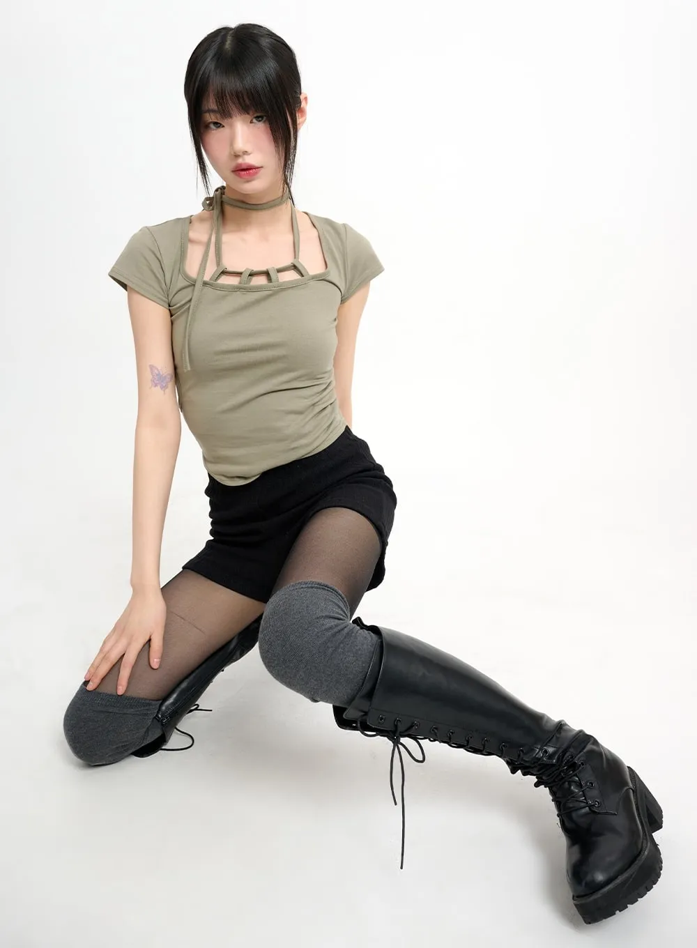 Solid Banding Shorts CM415 sold by Lewkin product image thumbnail 5