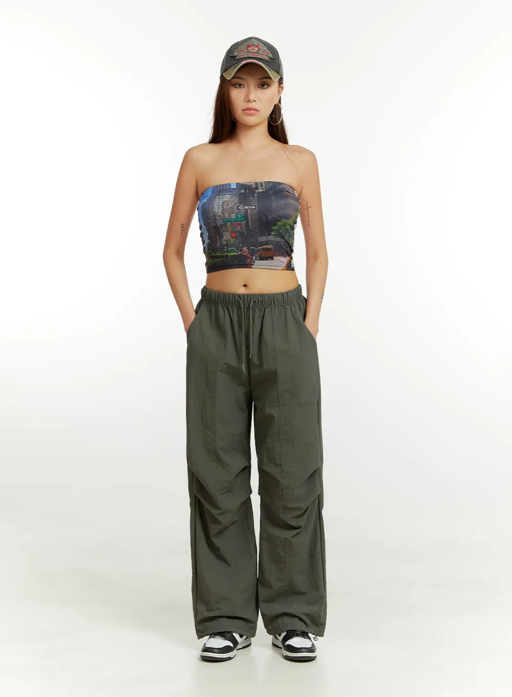 Graphic Bliss Tube Top CU421 sold by Lewkin product image thumbnail 2