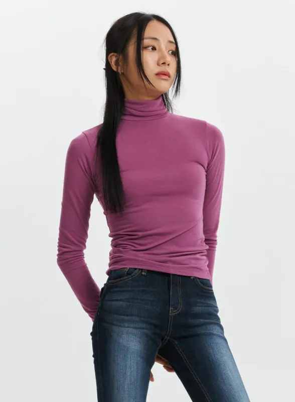 Slim Fit Funnel Neck Sweater CD320 sold by Lewkin