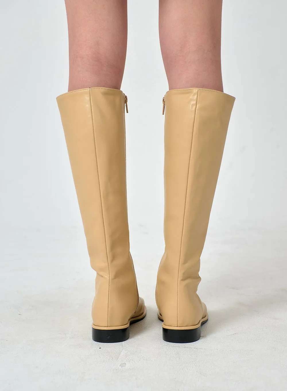 Daily Square Toe Long Boots OD01 sold by Lewkin product image thumbnail 4