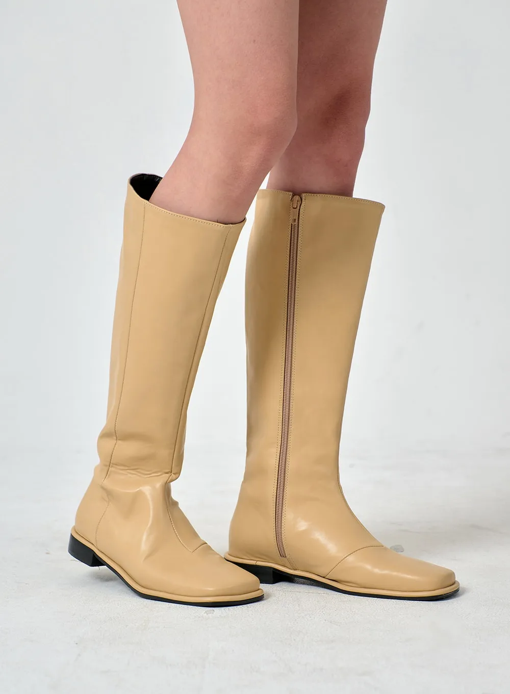 Daily Square Toe Long Boots OD01 sold by Lewkin