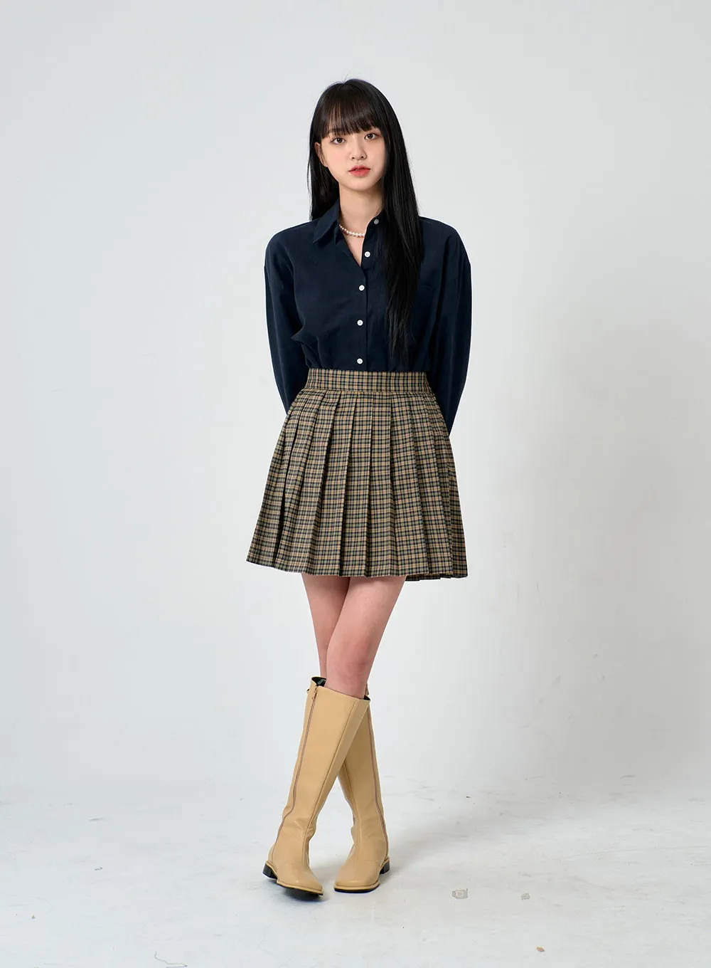 Daily Square Toe Long Boots OD01 sold by Lewkin product image thumbnail 5