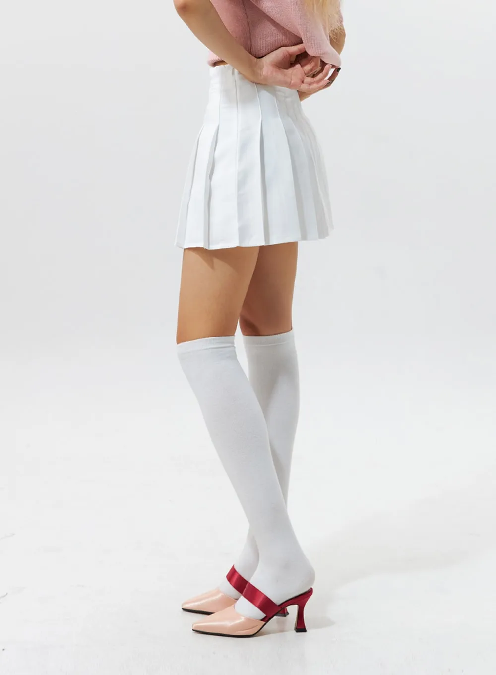 Tennis Pleated Mini Skirt IG320 sold by Lewkin product image thumbnail 5