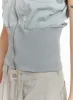 Crop Wide Collar Vest CM426 sold by Lewkin
