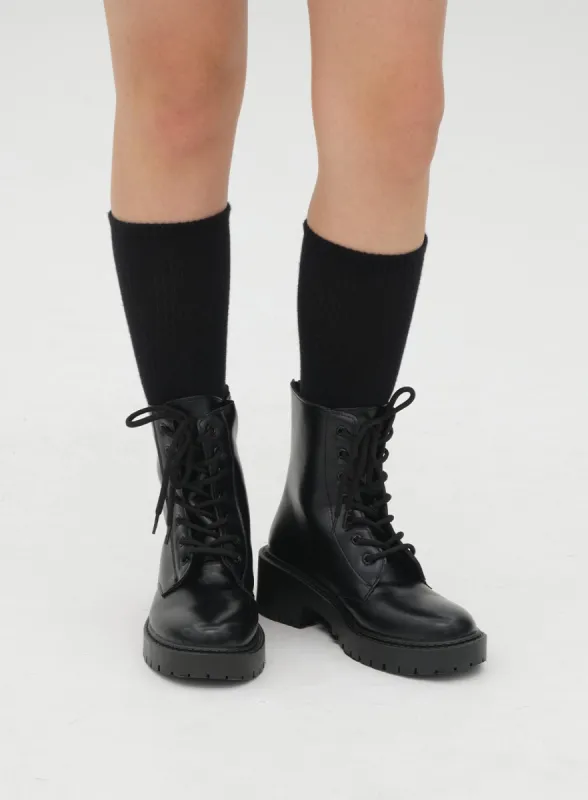 Lace Up Walker Boots sold by Lewkin