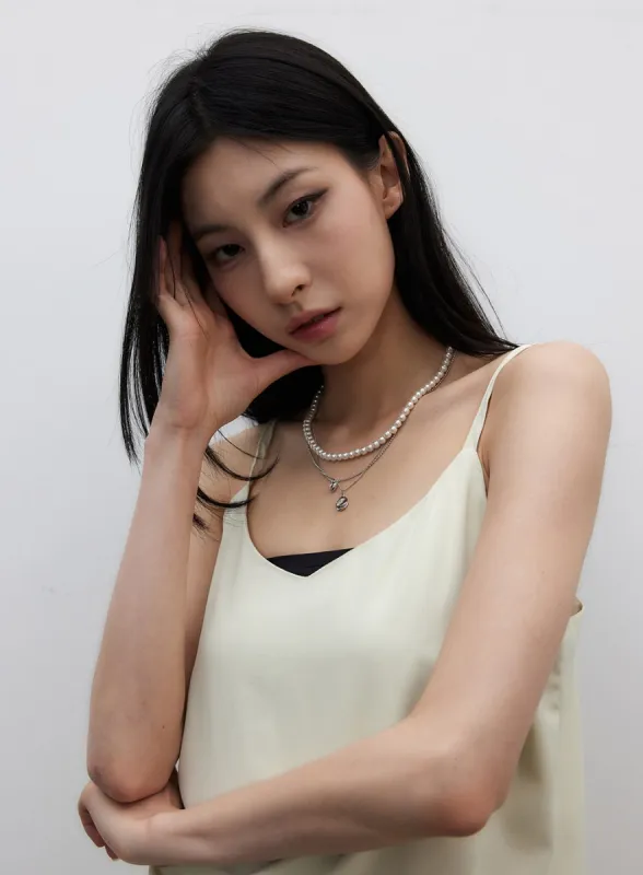 Layered Necklace IY326 made by Lewkin