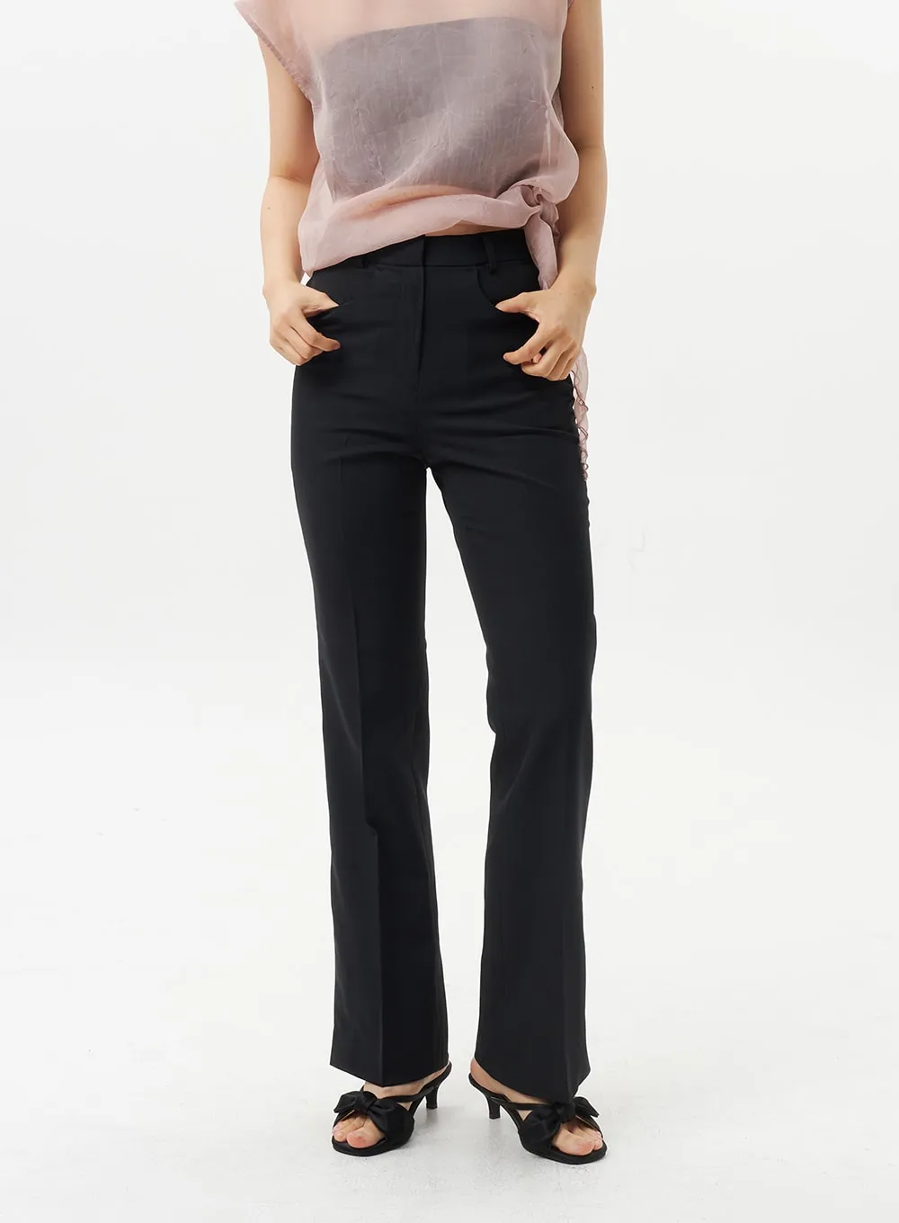 Slim Fit Tailored Pants OL312 sold by Lewkin