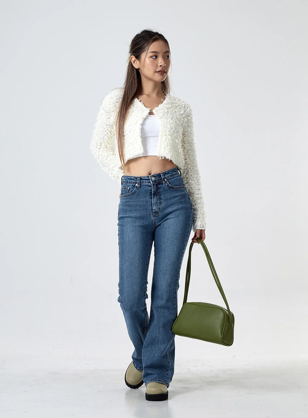 Boot Cut Blue Jeans CG24 sold by Lewkin product image thumbnail 4