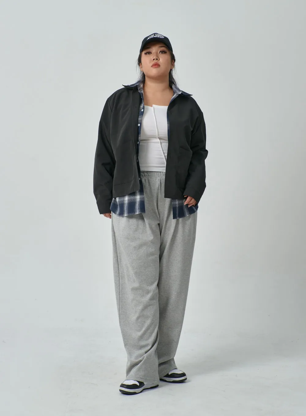 Plus Basic Oversized Jacket IF317 sold by Lewkin product image thumbnail 4