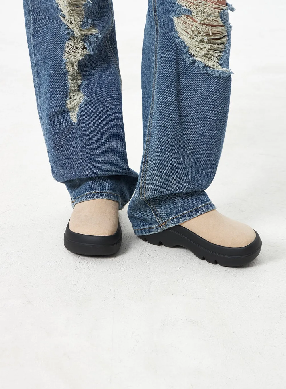 Chunky Platform Mules CA304 sold by Lewkin