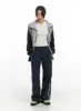 Zip-Up Color Block Jacket CM426 sold by Lewkin