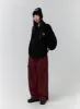 Terry Middle Waist Solid Pocket Cargo Pants (UNISEX) CD329 sold by Lewkin