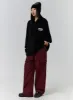 Terry Middle Waist Solid Pocket Cargo Pants (UNISEX) CD329 sold by Lewkin