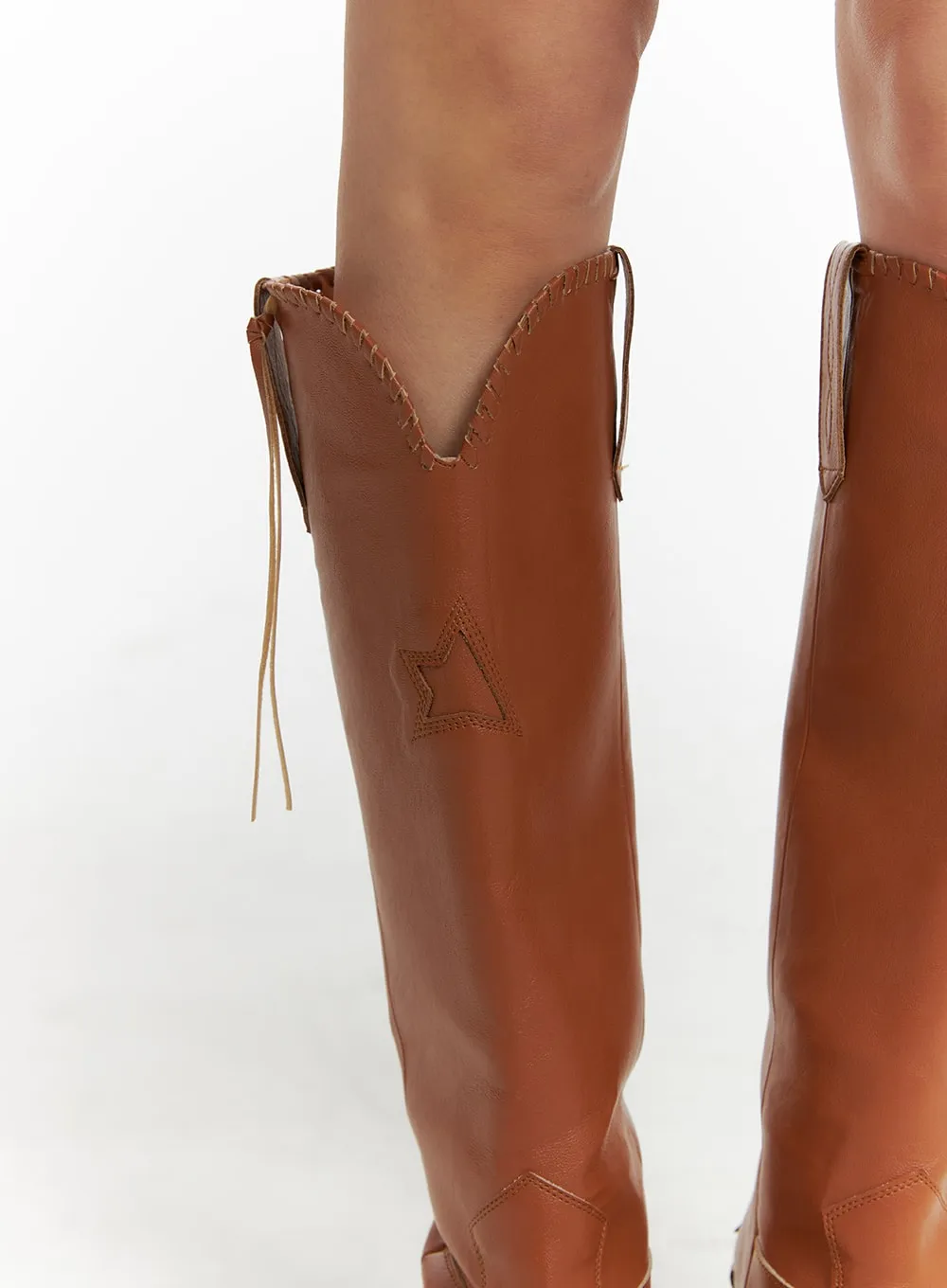 Fringe Cowboy Boots CM405 sold by Lewkin product image thumbnail 4