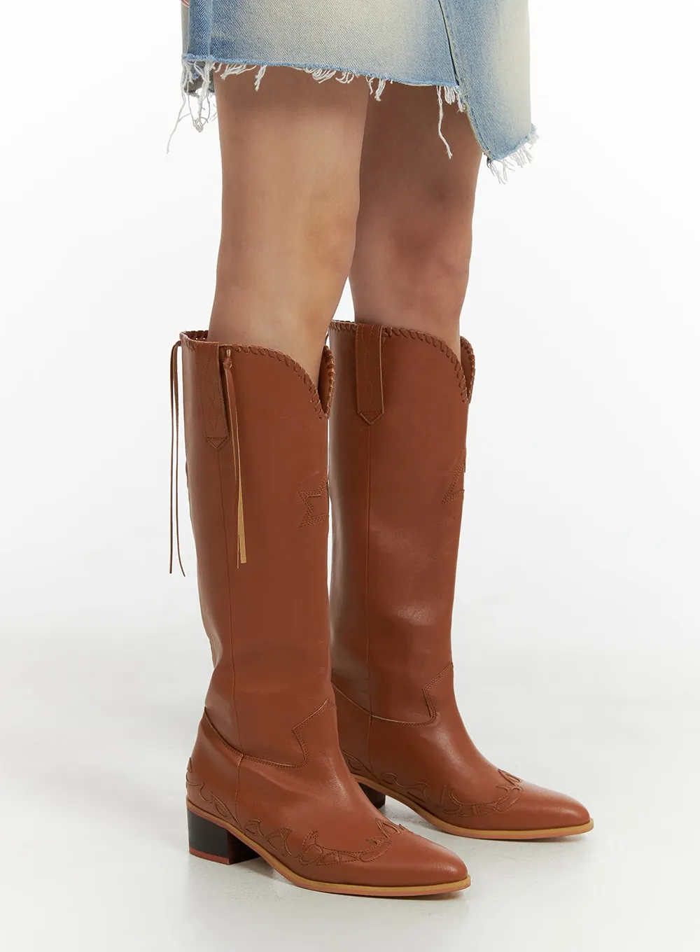 Fringe Cowboy Boots CM405 sold by Lewkin product image thumbnail 3