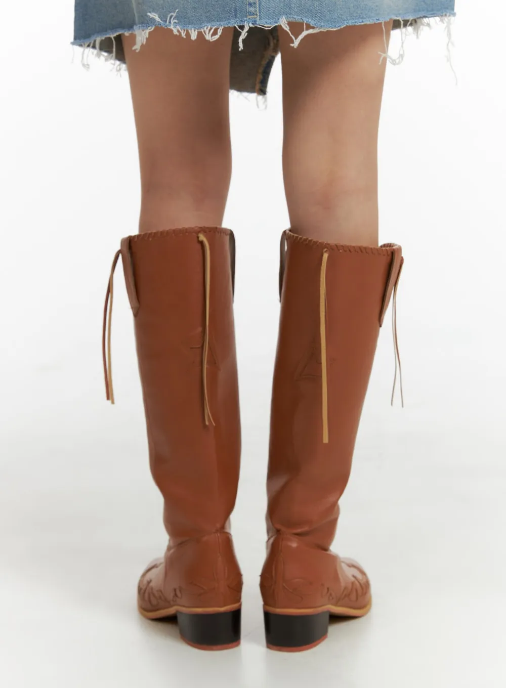 Fringe Cowboy Boots CM405 sold by Lewkin product image thumbnail 5