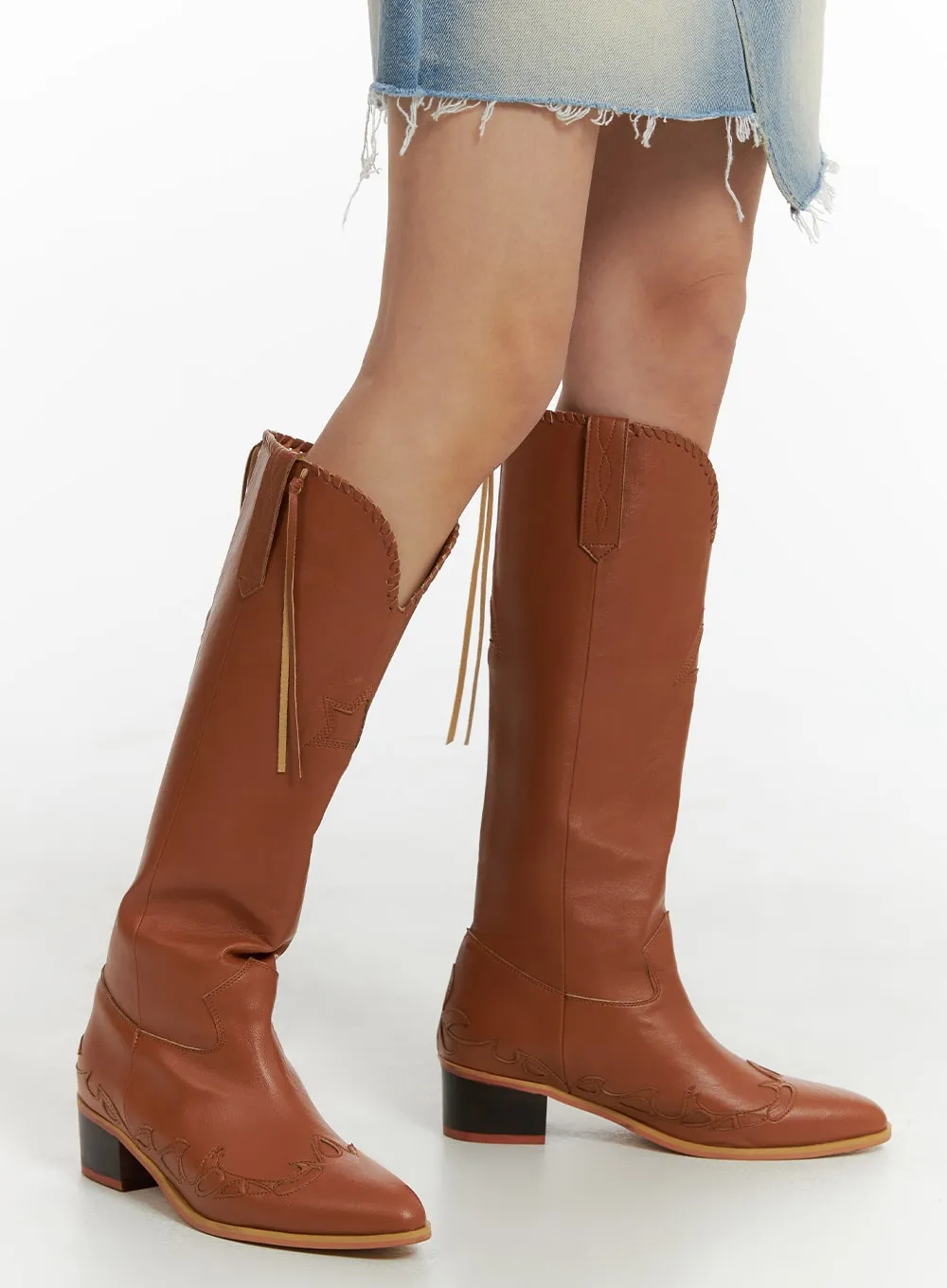 Fringe Cowboy Boots CM405 sold by Lewkin