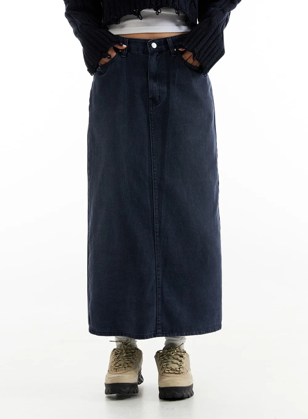 Cotton Bliss Maxi Skirt CO313 sold by Lewkin product image thumbnail 2