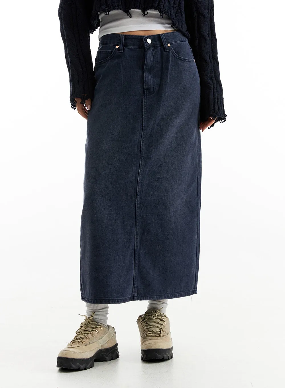 Cotton Bliss Maxi Skirt CO313 sold by Lewkin product image thumbnail 5